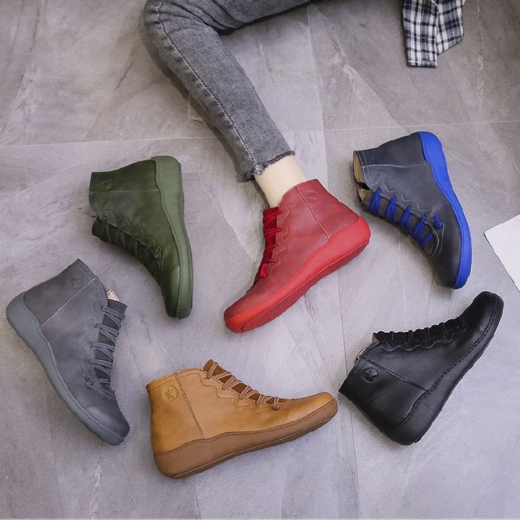 Alice™ - Scarpe Ortopediche in Pelle Confortevole