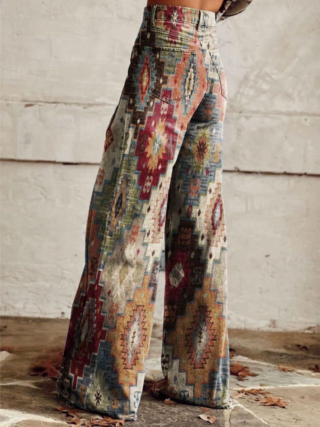 Marie™ - Luźne spodnie boho vintage
