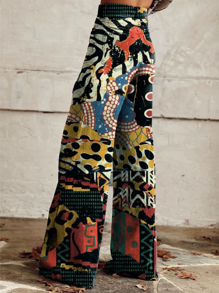 Amélie™ - Pantaloni Larghi Art