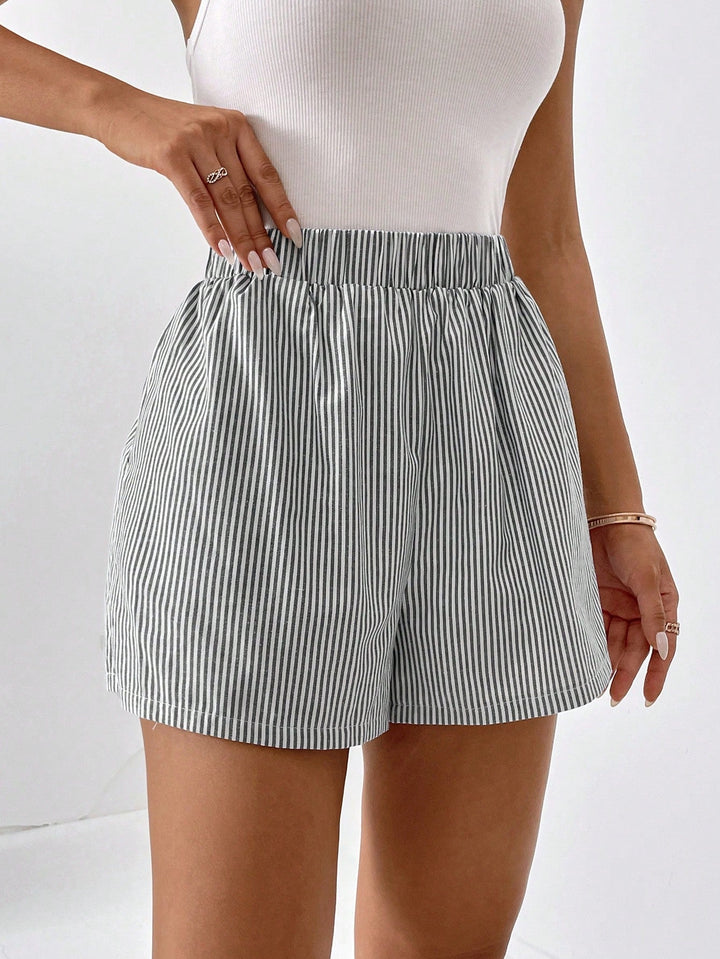 Blythe - Rochie scurtă de vară cu dungi, la modă pentru femei