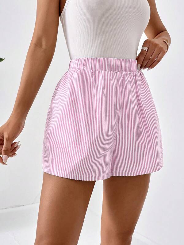 Blythe - Rochie scurtă de vară cu dungi, la modă pentru femei