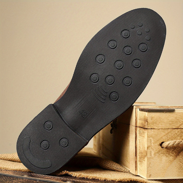 Blaze | Premium Oxford Leather Boots for Timeless Style
