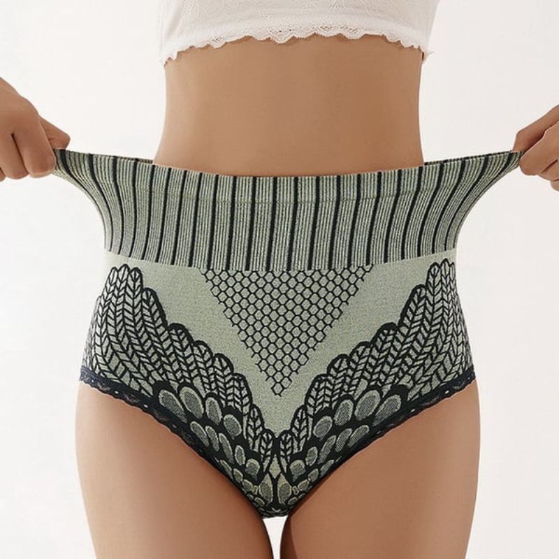 Culotte modellante donna vita alta scolpente in nylon invisibile per l'estate