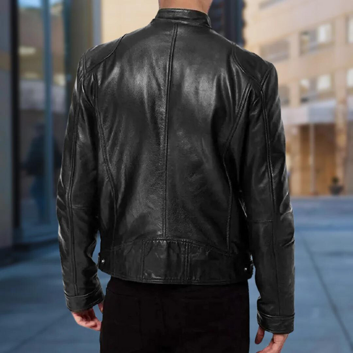David™ - Men's leather jacket