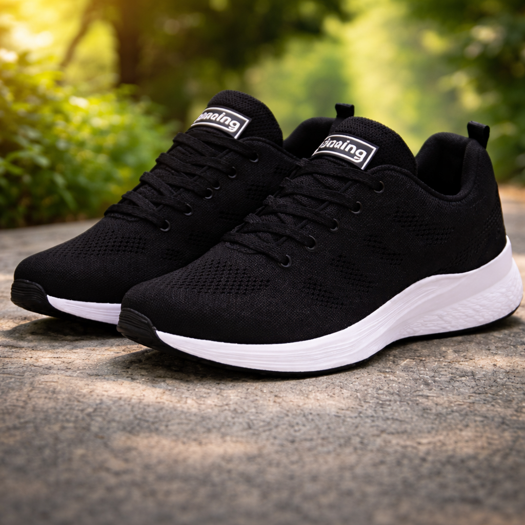 Breathable Mesh Orthopedic Shoes with Gel Insoles for Heel Spurs