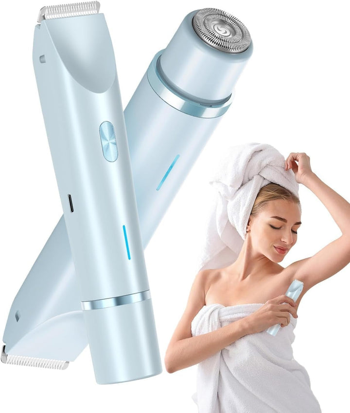 Electric Waterproof Intimate Razor for Women, Suitable for Wet and Dry Shaving