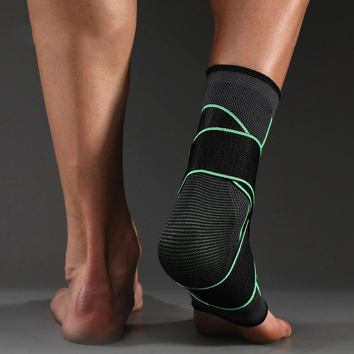Bande de compression stabilisante pour la cheville, réglable, pour le sport et l'usage quotidien