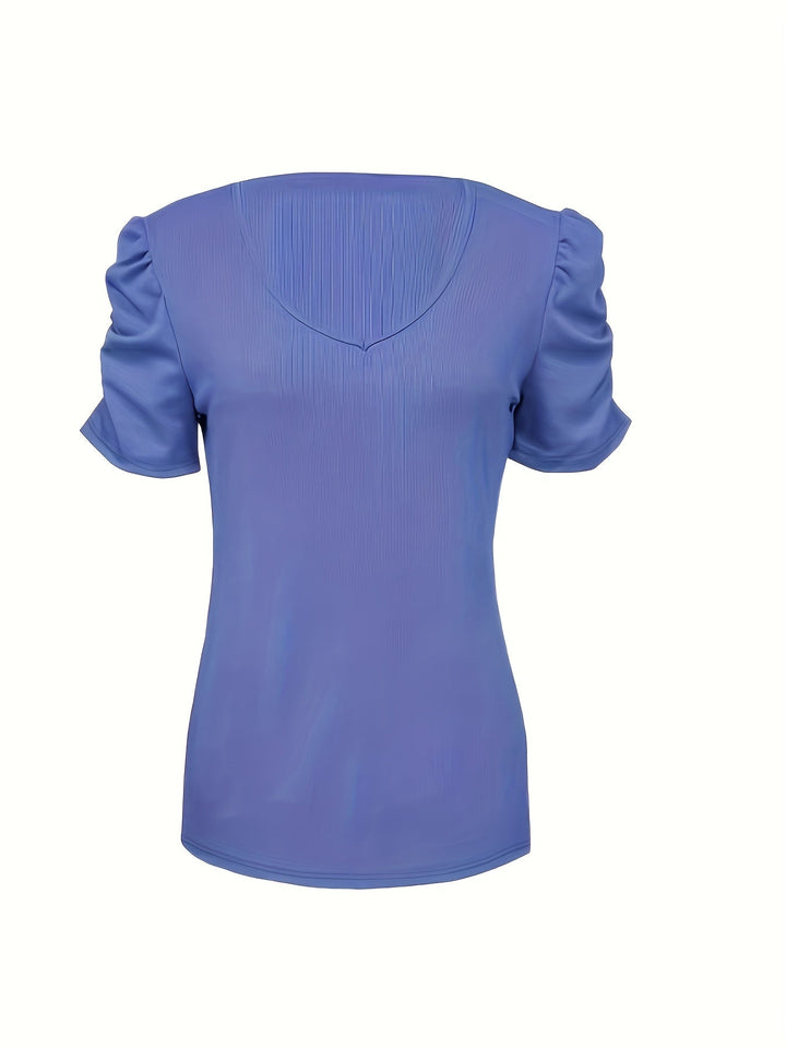 Rica - Elegant V-Neck Shirt for Women