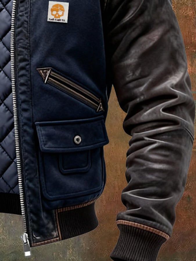 Chaqueta de mujer acolchada de entretiempo, negra, para el otoño