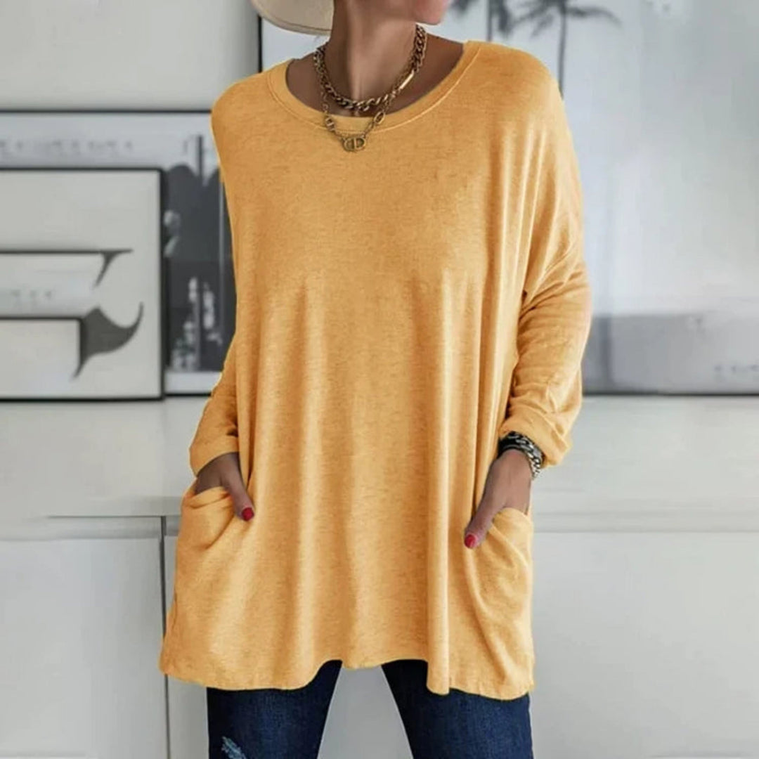 Oversize női kötött pulóver őszre, elegáns és laza, bő szabású fazon