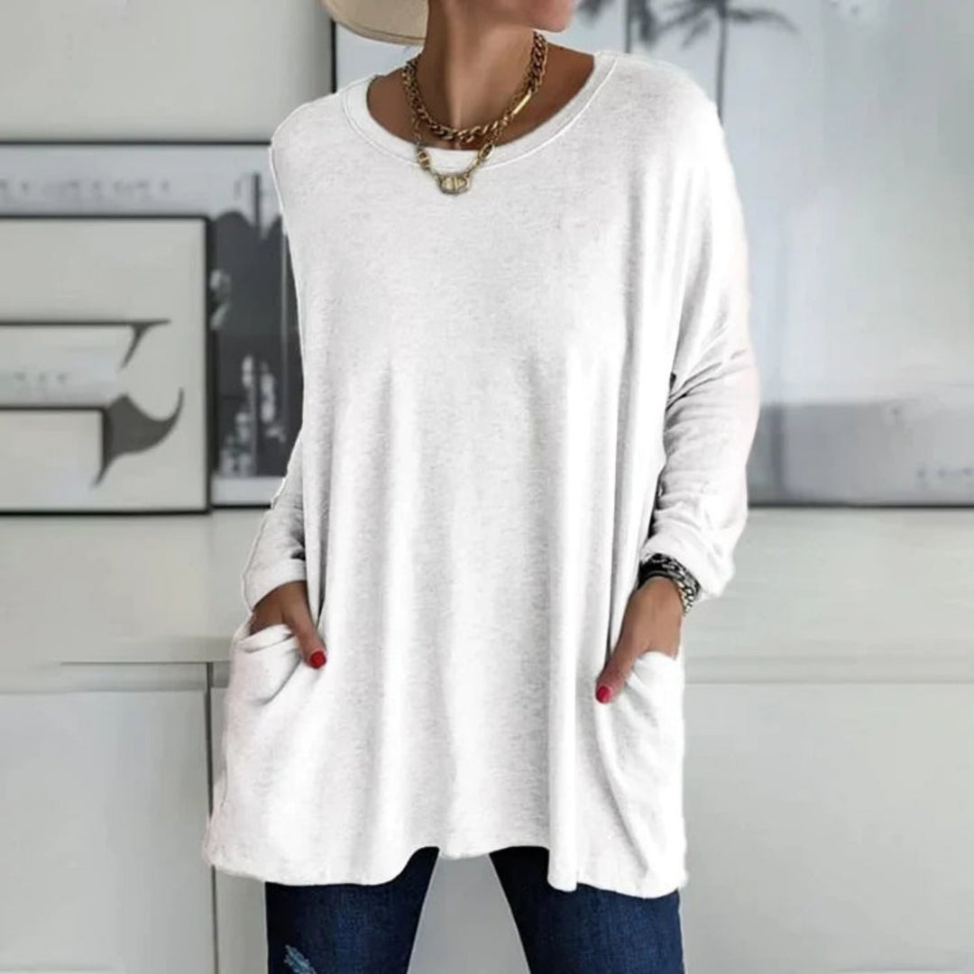 Oversize női kötött pulóver őszre, elegáns és laza, bő szabású fazon