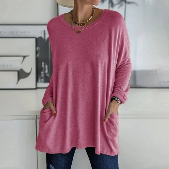 Oversize női kötött pulóver őszre, elegáns és laza, bő szabású fazon