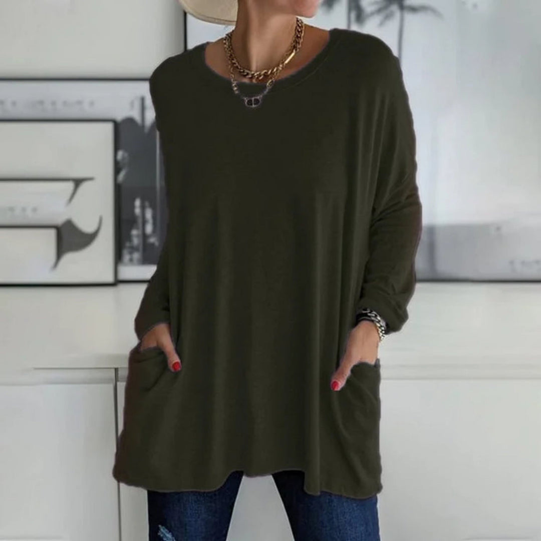 Oversize női kötött pulóver őszre, elegáns és laza, bő szabású fazon