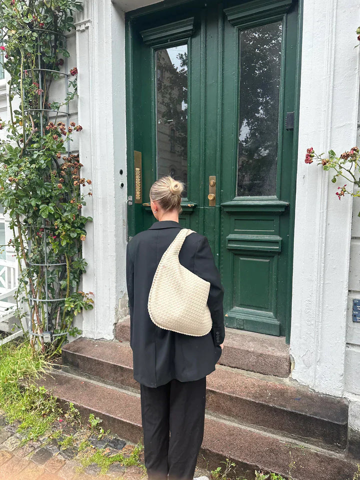 Nova - Elegantní tkaná dámská kabelka