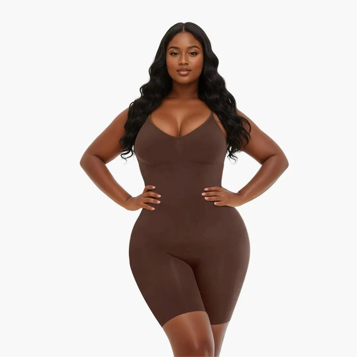 Body modelant en coton pour l’été, combinaison sans coutures affinant la silhouette