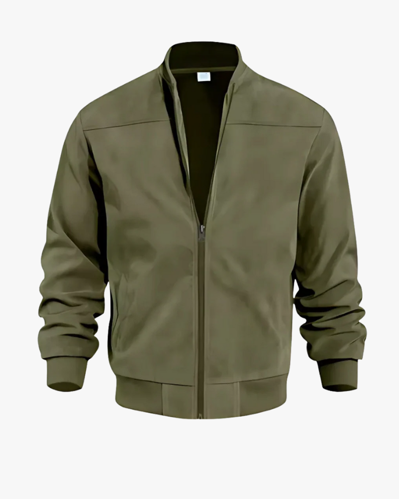 Veste bomber femme en daim pour l’automne, veste de mi-saison pour les journées fraîches