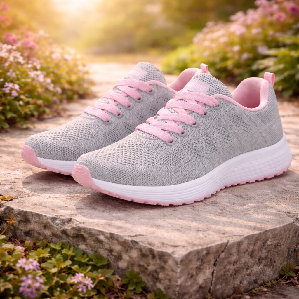 Breathable Mesh Orthopedic Shoes with Gel Insoles for Heel Spurs