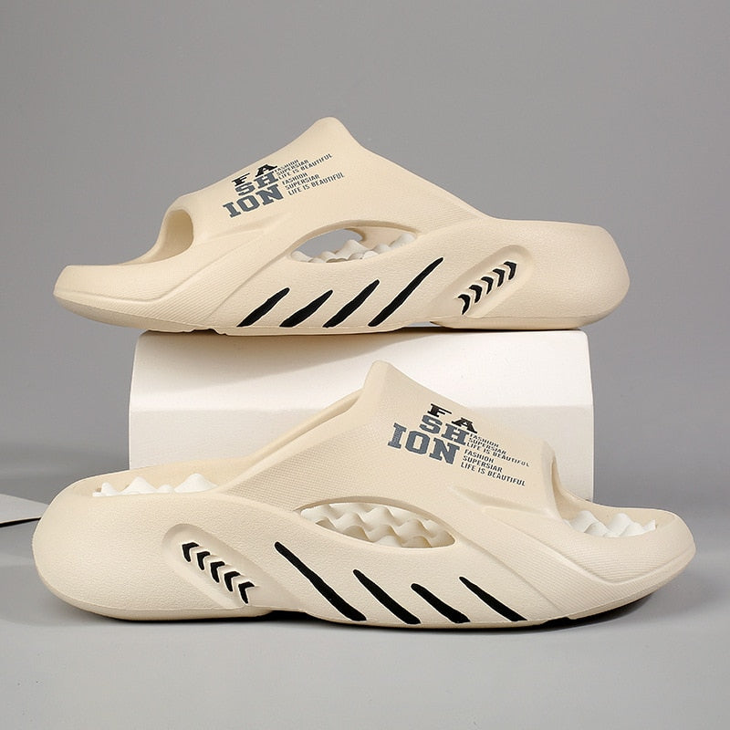 Chaussons massants à picots, légers et confortables, pour l'intérieur et l'extérieur