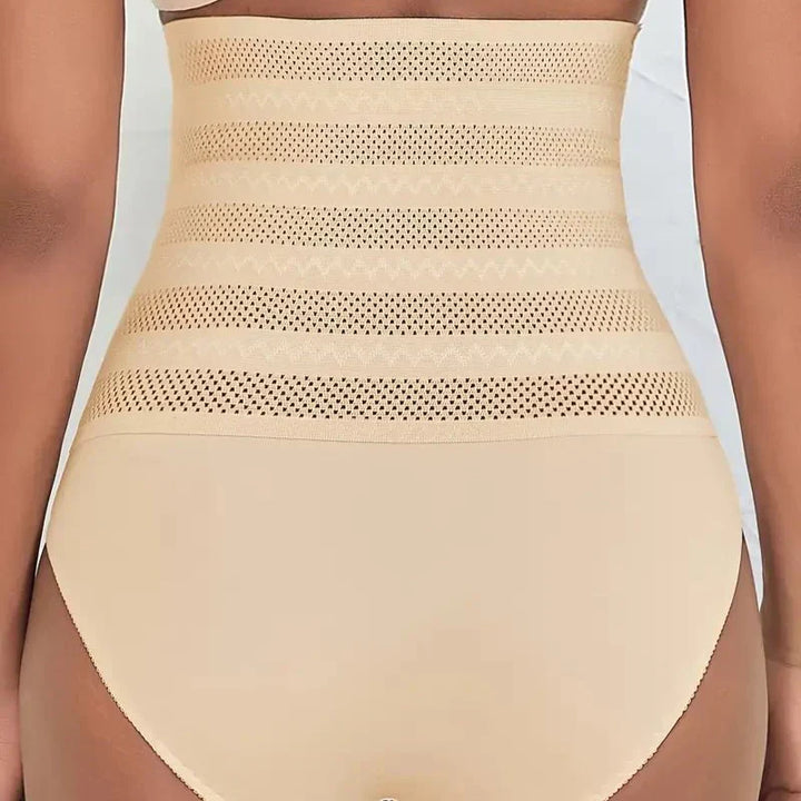 Culotte gainante taille haute femme en nylon sculptant pour la saison automnale