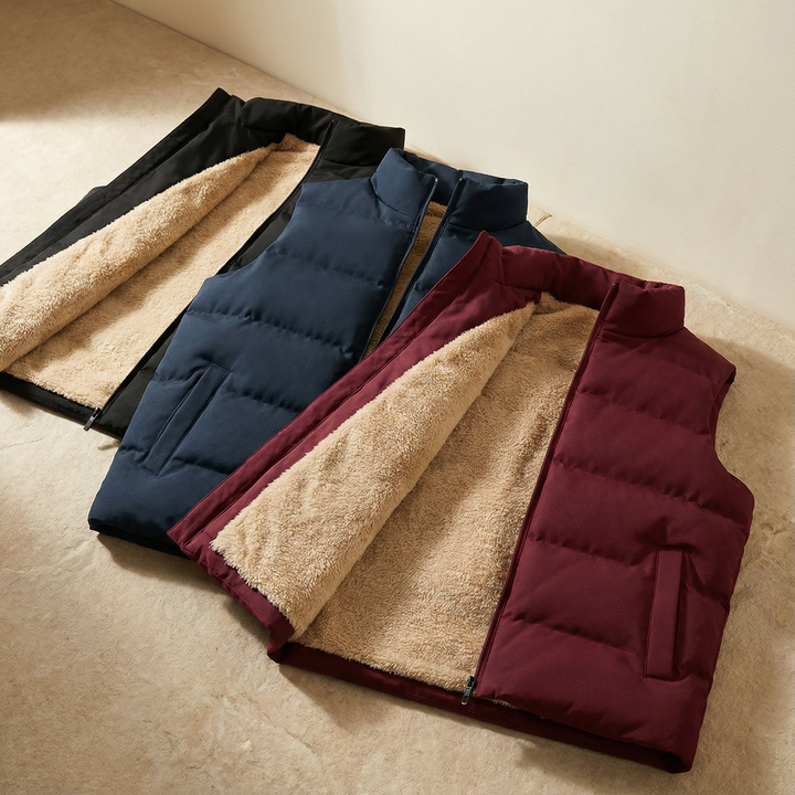 Gilet matelassé pour femme, idéal pour l’automne, gilet de mi-saison chaud pour les journées fraîches