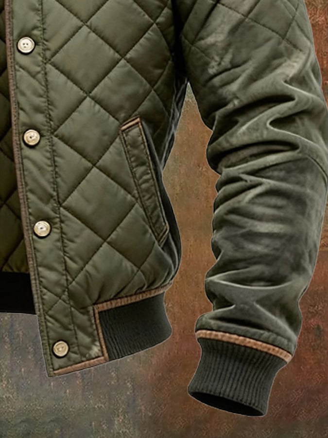 Chaqueta de mujer acolchada de entretiempo, negra, para el otoño