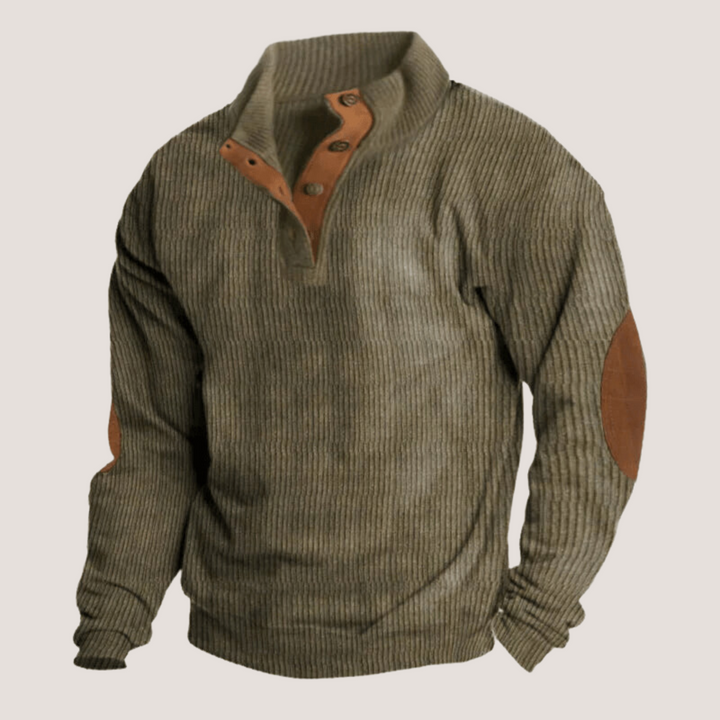 Pierre™ - Hanorac din catifea cu revere
