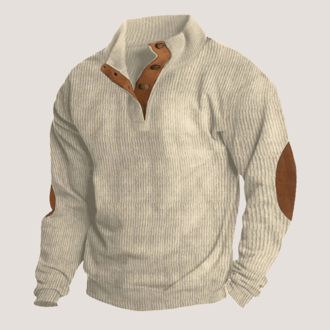 Pierre™ - Hanorac din catifea cu revere