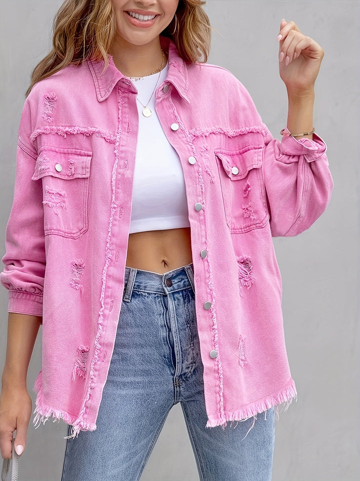 Gilet en jean pour femme, pour l'automne, décontracté et chic, veste sans manches