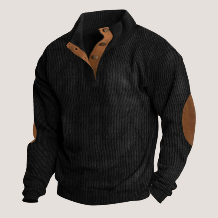 Pierre™ - Hanorac din catifea cu revere