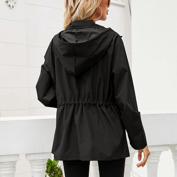 Stylish Lily - Cortavientos coreano para mujeres