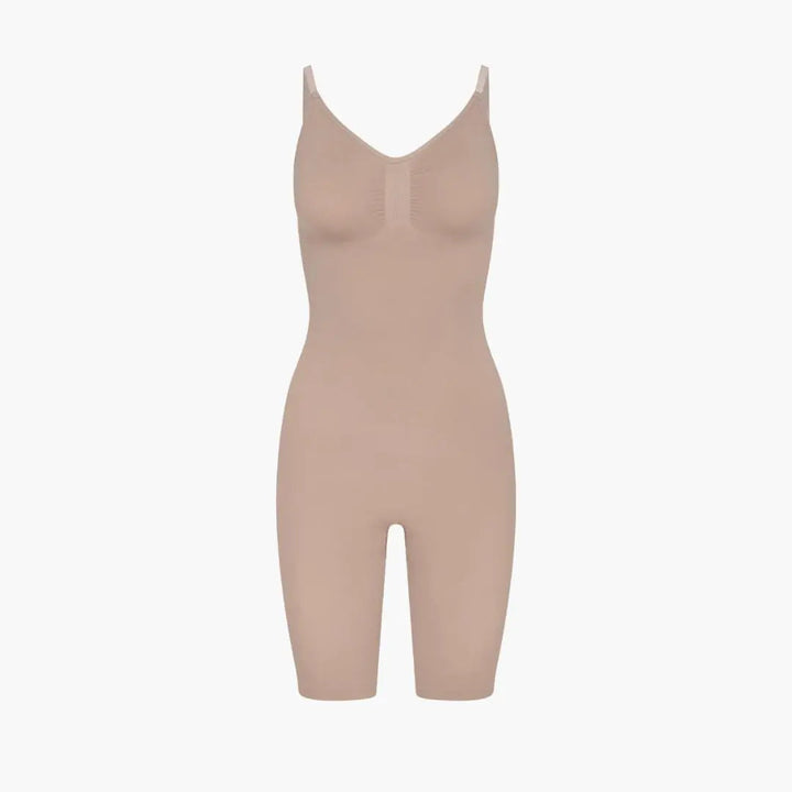 Body modelant en coton pour l’été, combinaison sans coutures affinant la silhouette