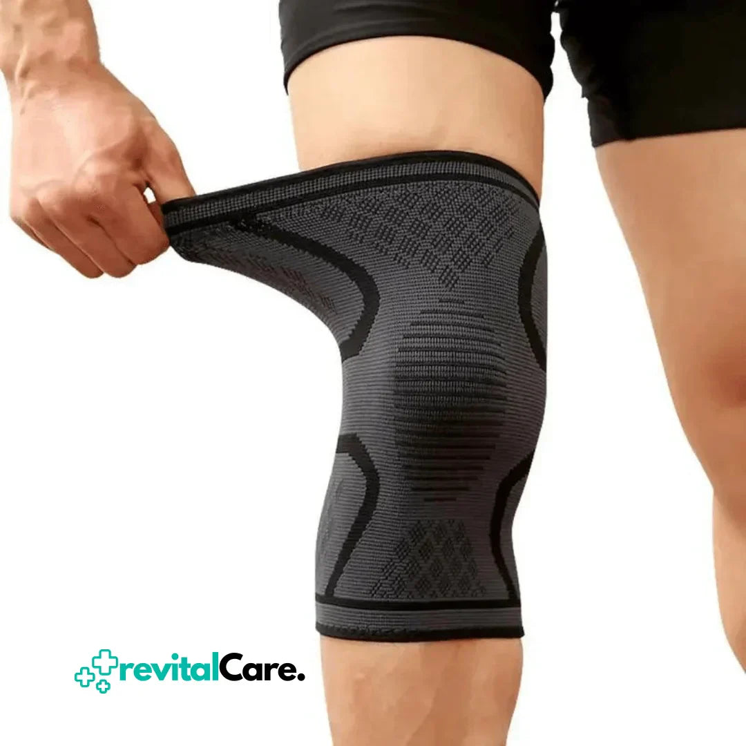 Bandage de soutien du genou - confort optimal, stabilisation de l'articulation et compression