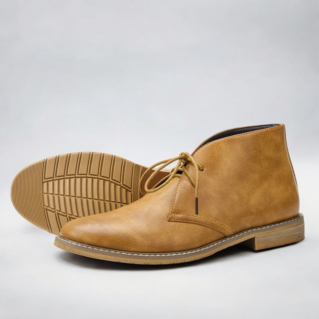 Stivali chukka Harold eleganti in vera pelle