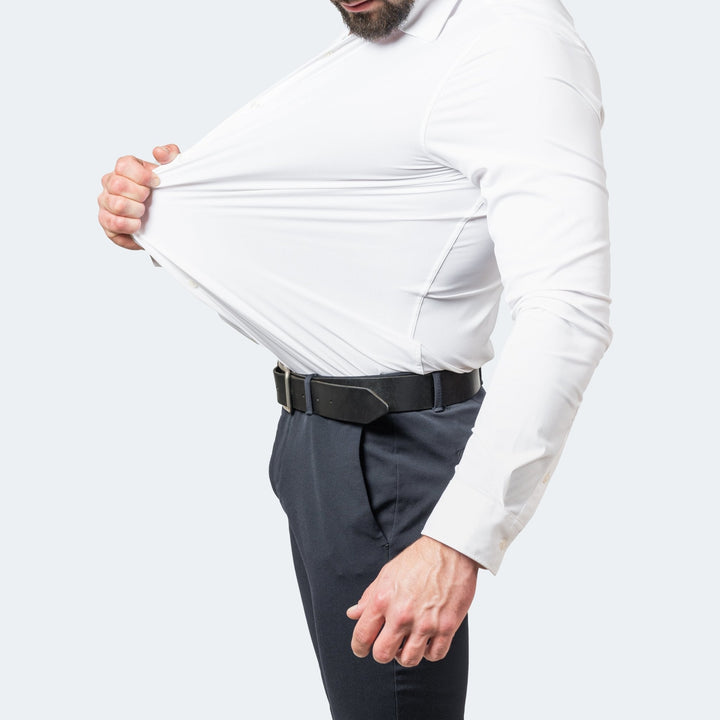 Chemise homme en coton et élasthanne, stretch et ne se froisse pas, été 2026