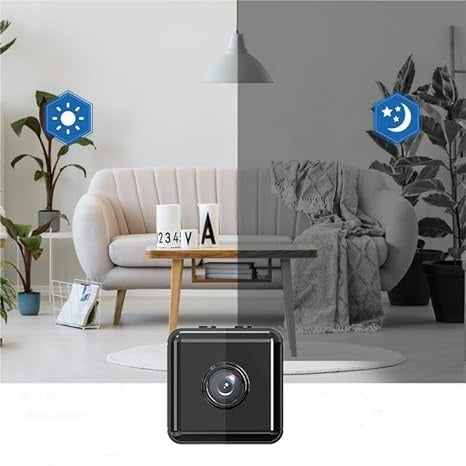 Caméra de sécurité sans fil Wi-Fi 1080p, vision à distance et alertes de mouvement, vision nocturne
