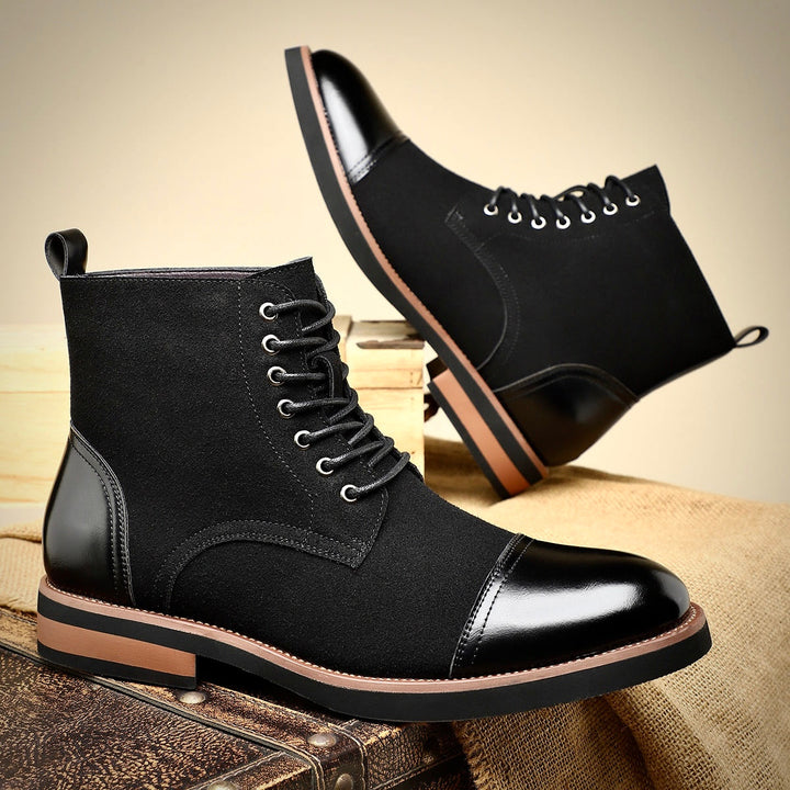 Blaze | Premium Oxford Leather Boots for Timeless Style