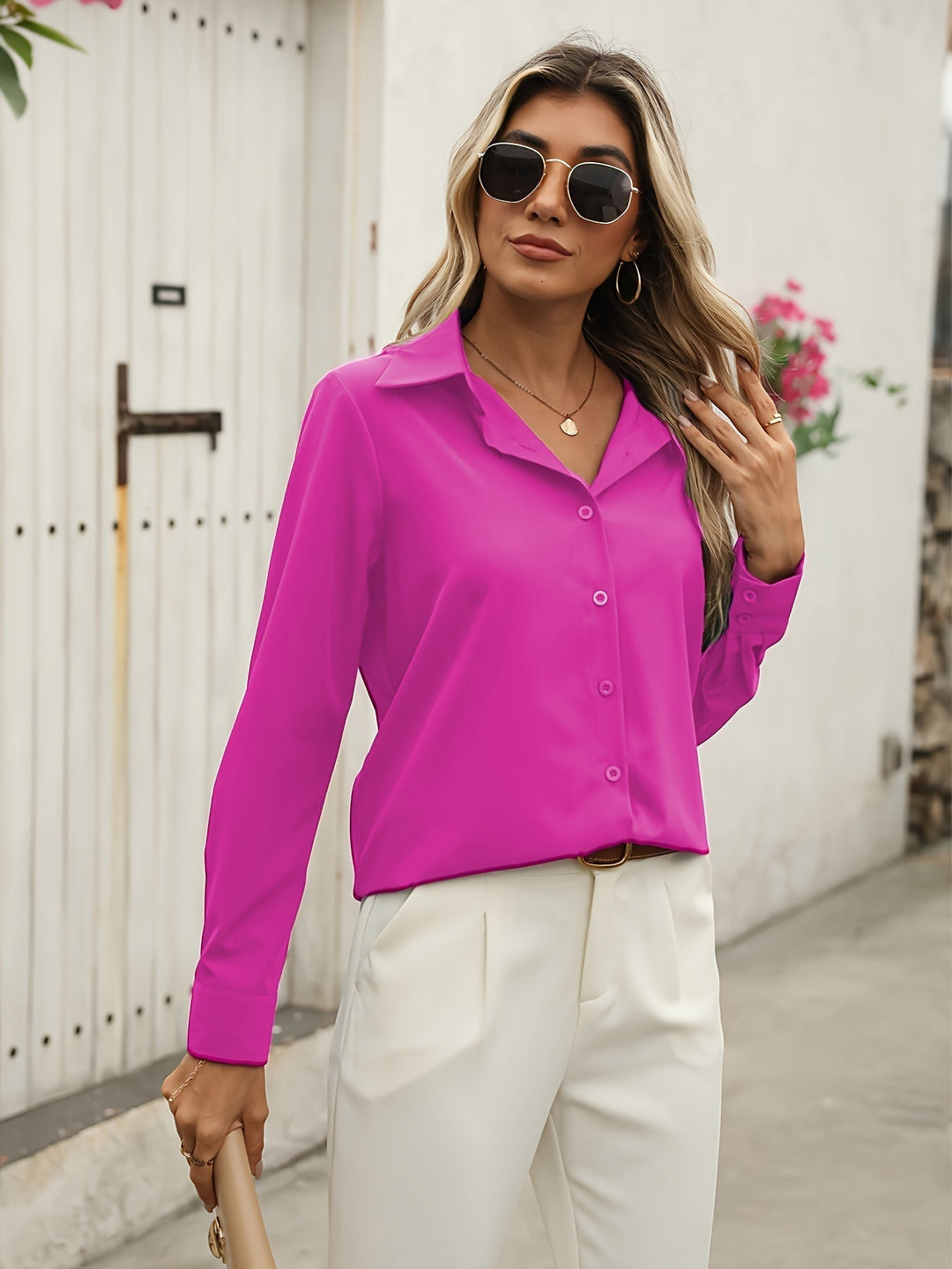 Faye - Elegant and Comfortable Summer Blouse for Women