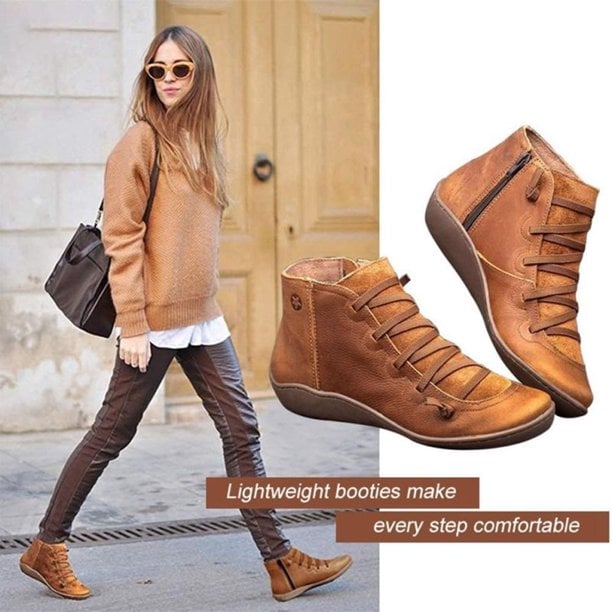 Alice™ - Scarpe Ortopediche in Pelle Confortevole