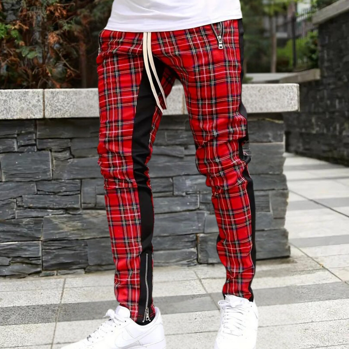 ALOIS - Pantaloni a quadri eleganti per l'uomo moderno