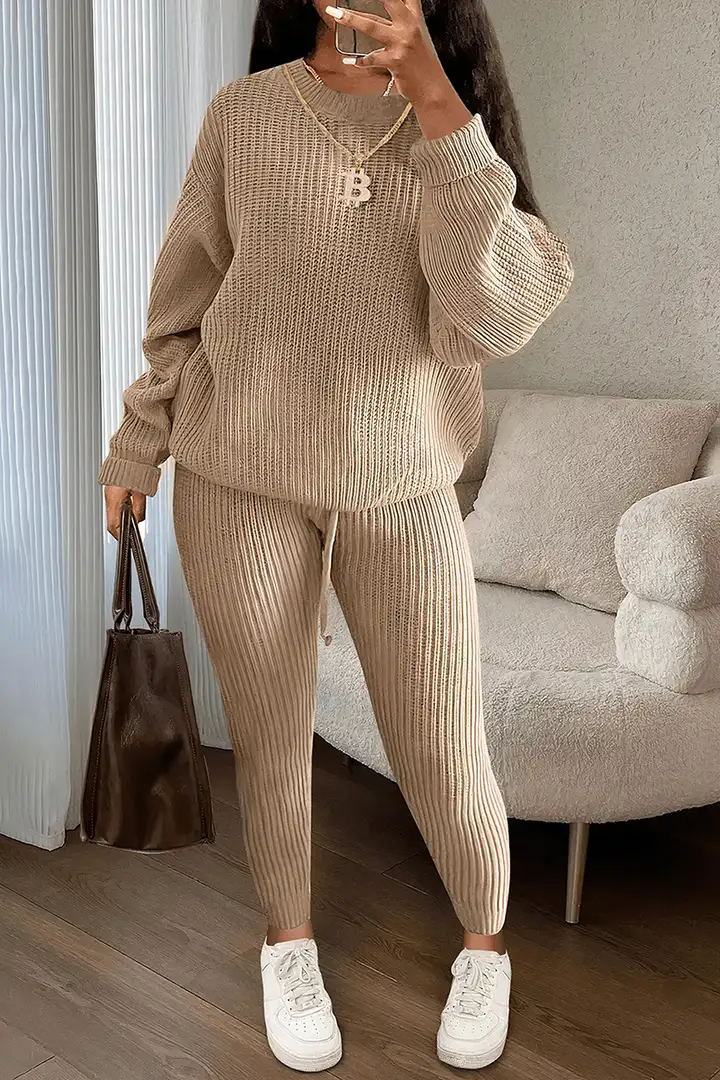 Claire - Conjunto de comodidad elegante para la mujer moderna