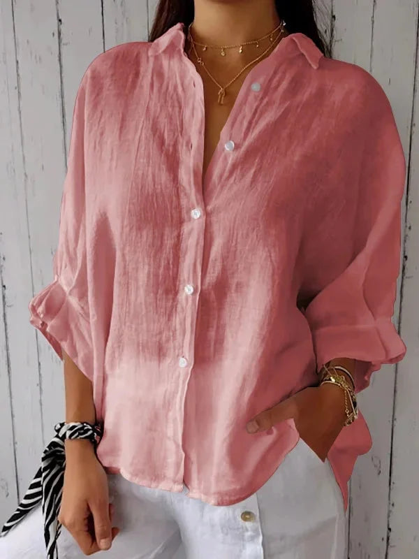 Lena - Blusa de verano elegante y cómoda para mujeres