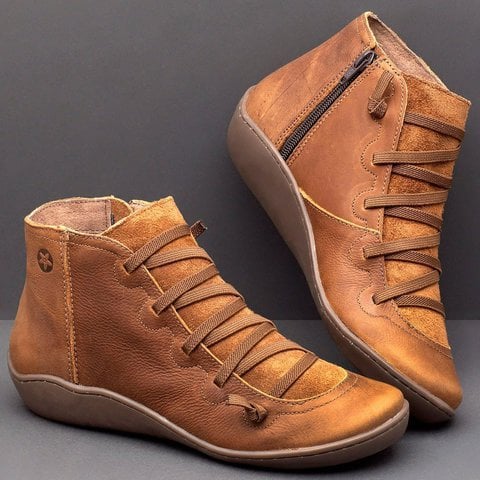 Alice™ - Scarpe Ortopediche in Pelle Confortevole