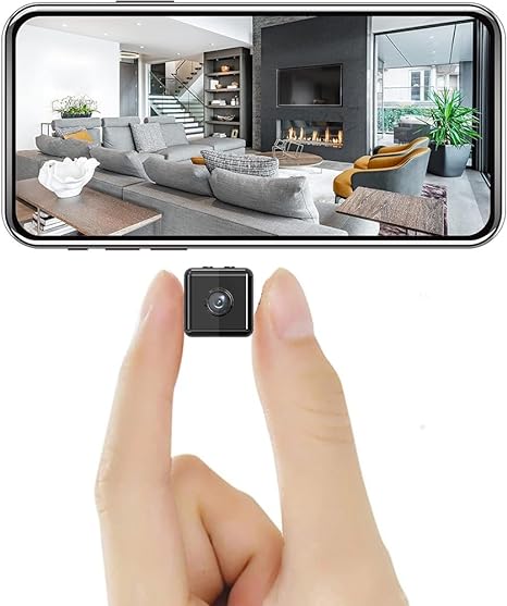 Caméra de sécurité sans fil Wi-Fi 1080p, vision à distance et alertes de mouvement, vision nocturne