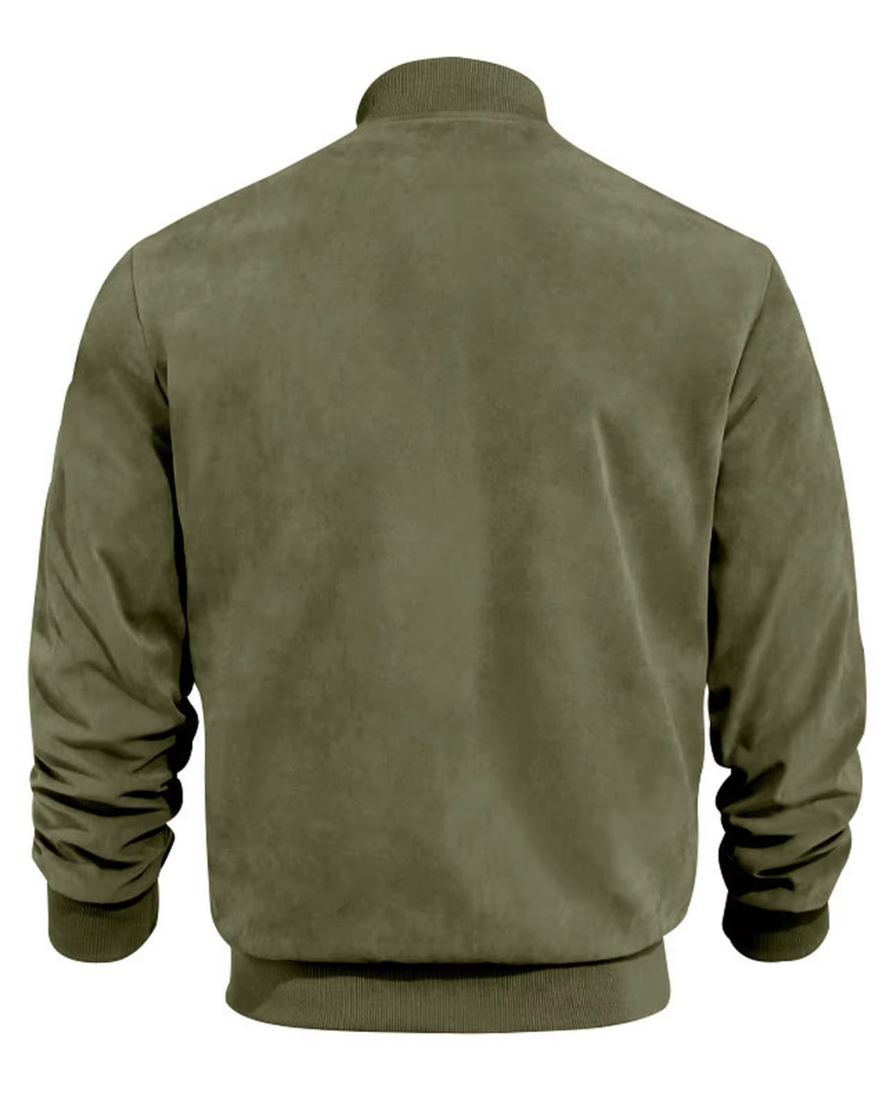 Veste bomber femme en daim pour l’automne, veste de mi-saison pour les journées fraîches
