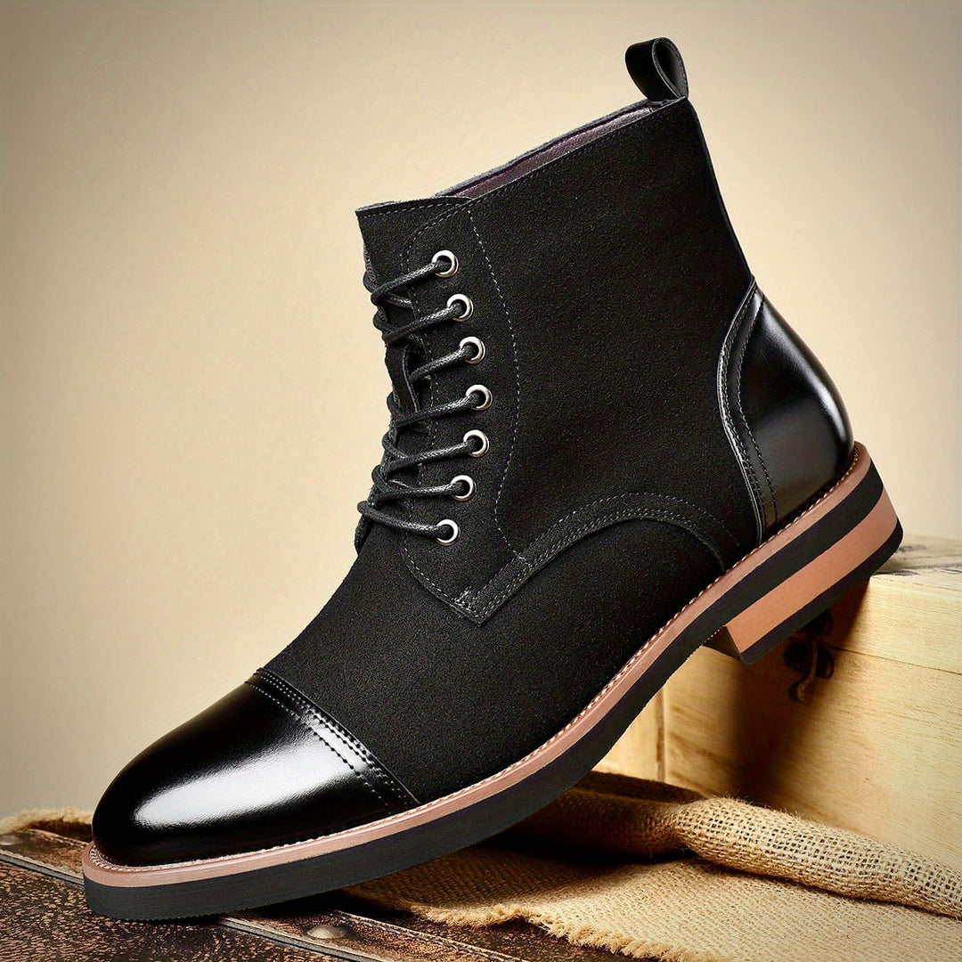 Blaze | Premium Oxford Leather Boots for Timeless Style