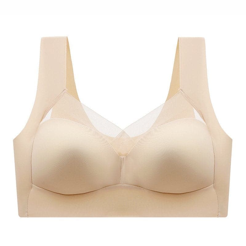 Soutien-gorge push-up sans coutures pour femme, sans armatures, en coton, pour l’automne