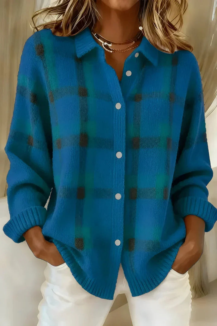 Gilet long pour femme à boutons, élégant pour l'automne, pour des tenues quotidiennes.