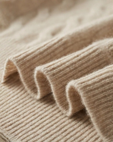 Pull homme en laine mérinos pour l’automne, pull en maille à demi-zip