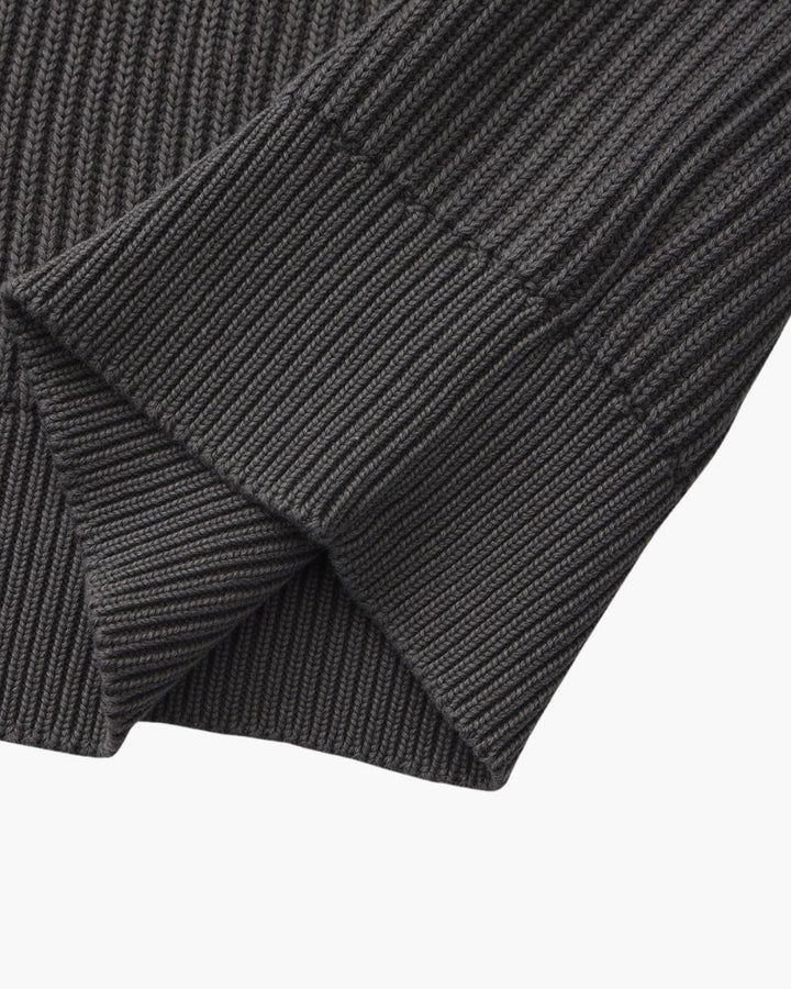 Pull homme en coton à col rond, à rayures, en maille pour l’automne