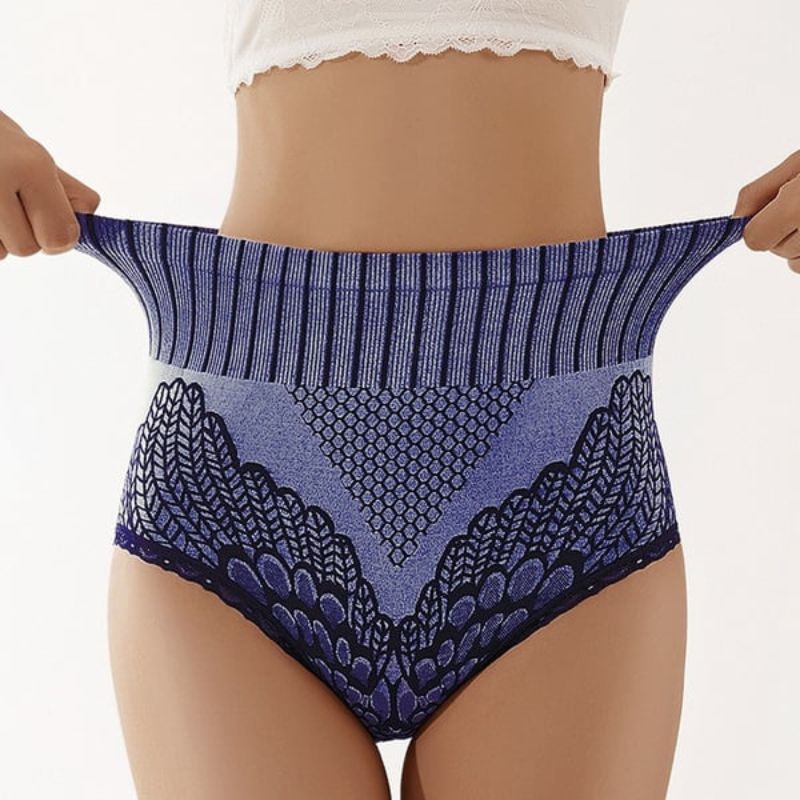 Culotte modellante donna vita alta scolpente in nylon invisibile per l'estate